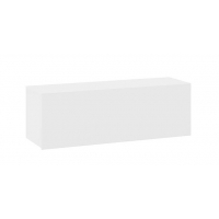 Шкаф навесной Порто 1200 (Белый Жемчуг, Белый софт)